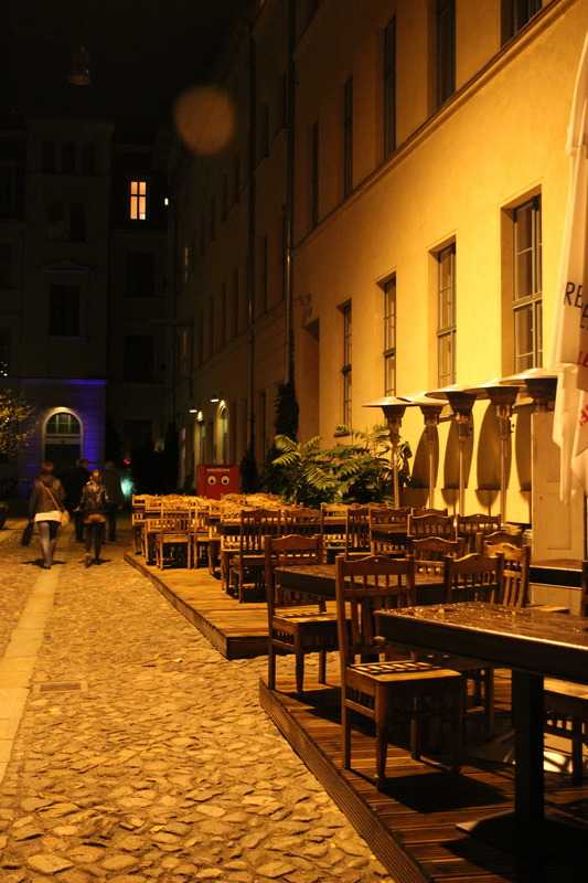 Hinterhof in Berlin