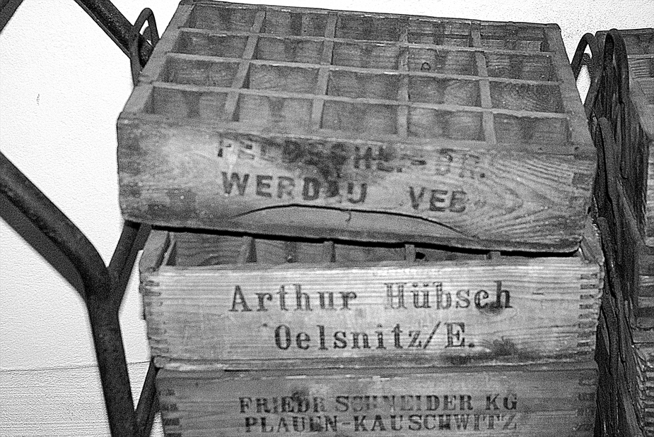 alte Bierkästen