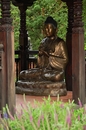 Buddha im Nepaltempel Wiesent