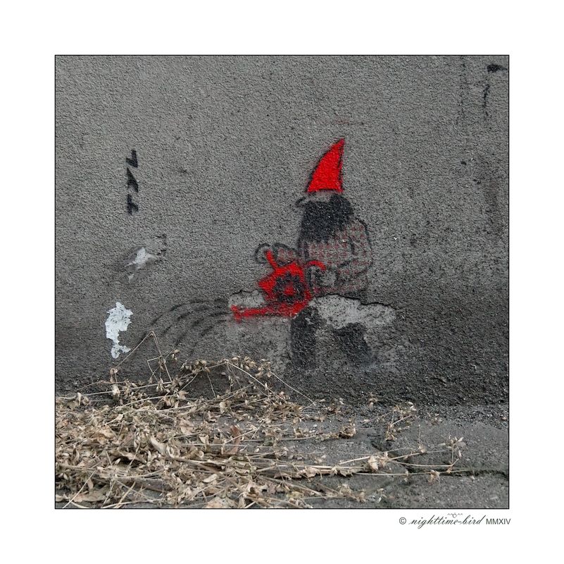 Stadtgärtner bei der Arbeit.