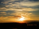Sonnenuntergang.
