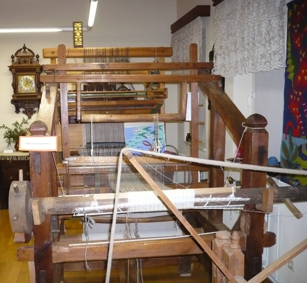 Ein Webstuhl