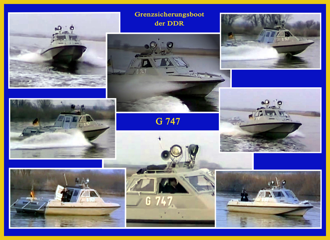 Nasse Grenze (Grenzsicherungsboot der DDR auf der Elbe)