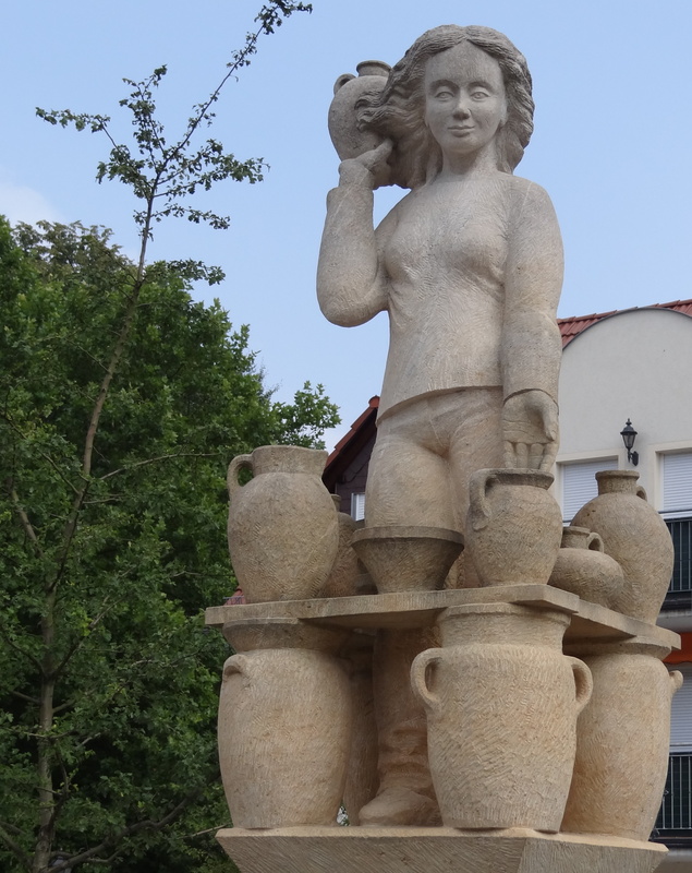 der Töpferbrunnen in Bad Muskau