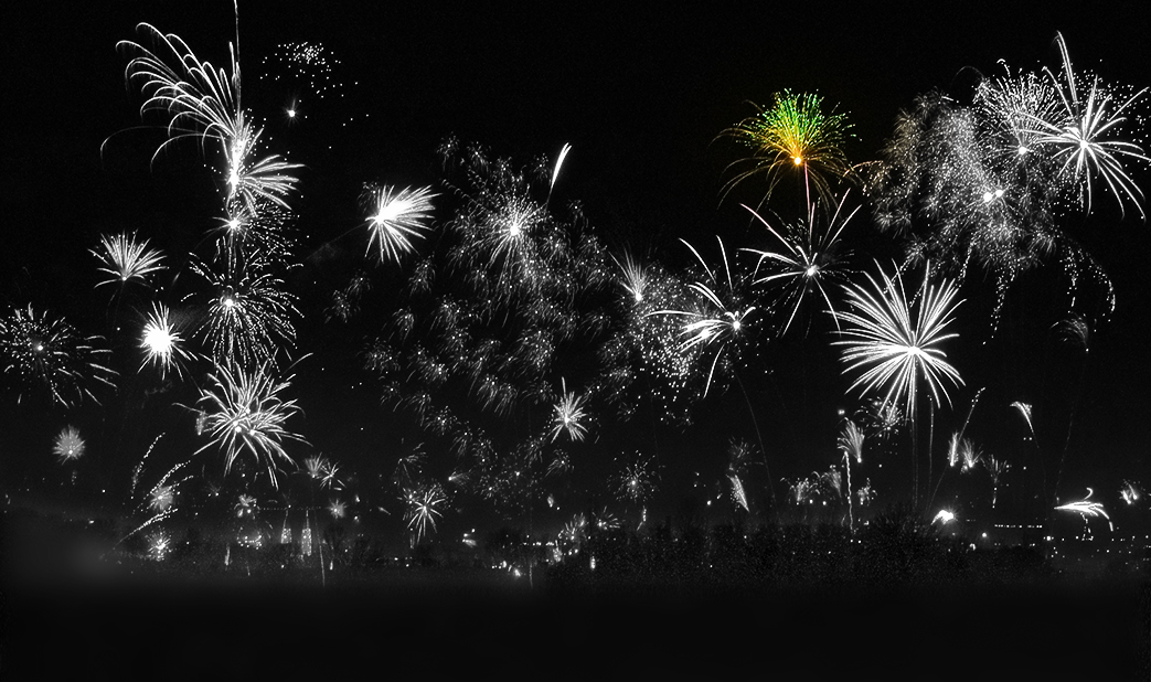 Feuerwerk in SW