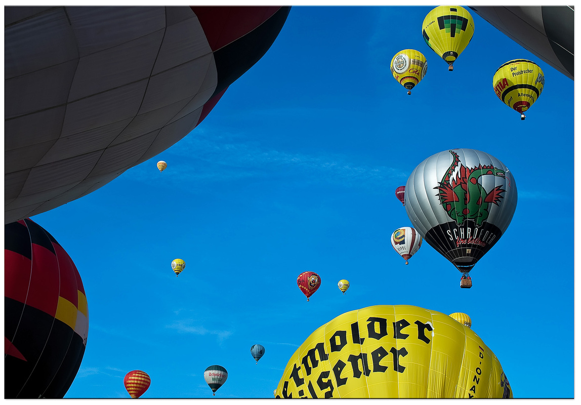 Montgolfiade Warstein - der Start
