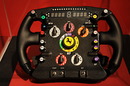 Ein Ferrari F1 Lenkrad