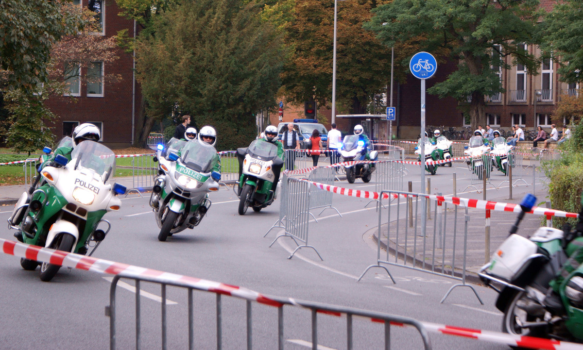 Komisch, dachte das wird ein Radrennen