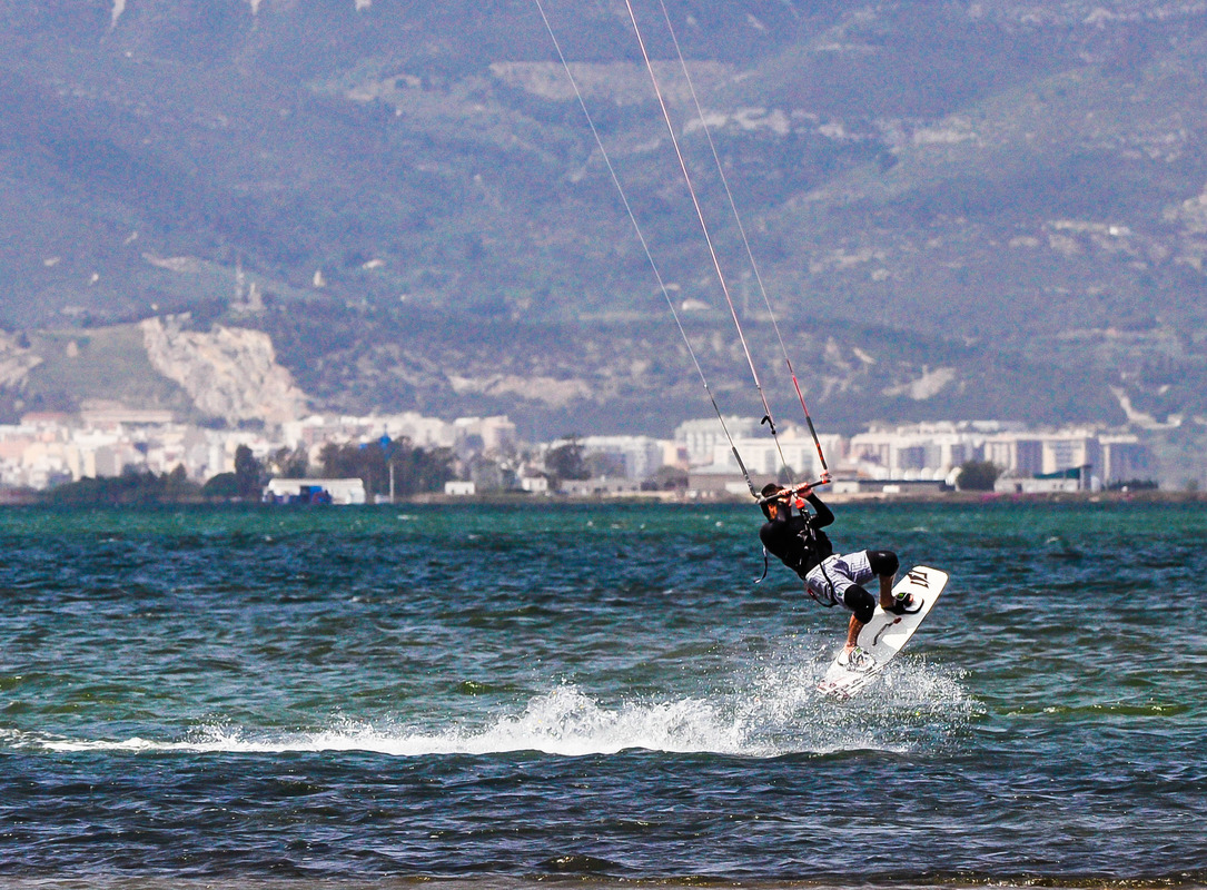 Spaß mit Brett und Wind