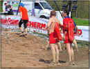 Baywatch Nixen bei Ebbe