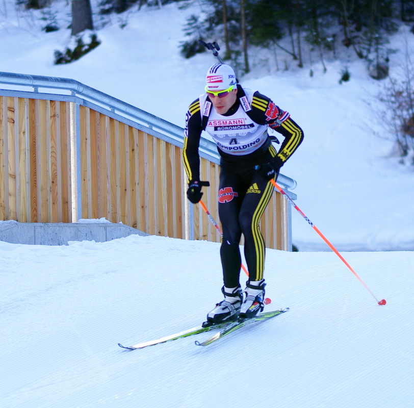 Der Weltmeister Arnd Peiffer.....