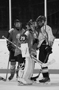 Eishockey schwarz-weiss 2