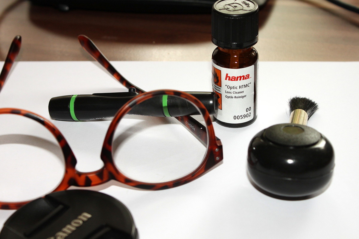 Kamerareinigung Objektiv säubern