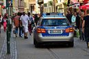 Auf Streife in der Fussgängerzone