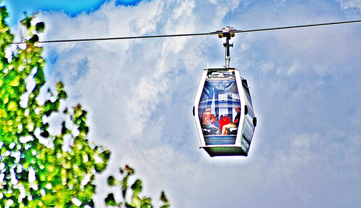 Die Seilbahn in Berlin