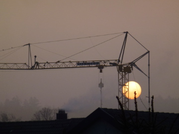 Sonne am Morgen