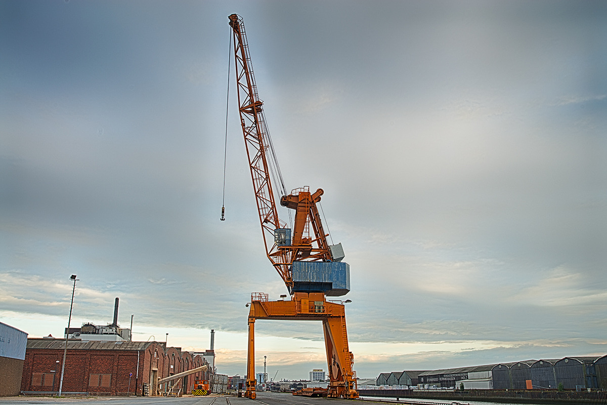 Hafen Kran 