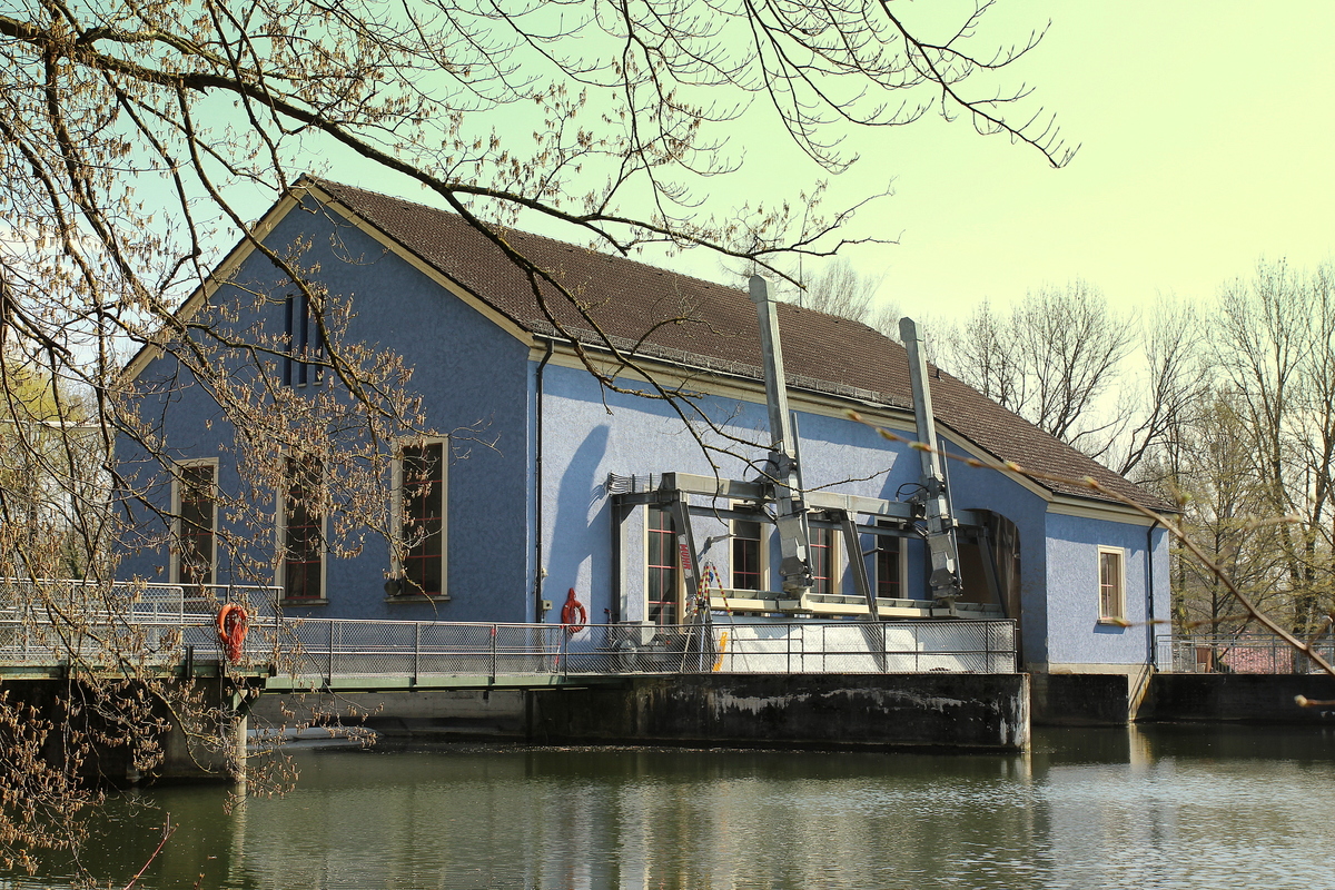 Wasserkraftwerk an der Amper I.