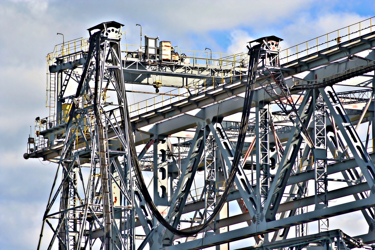 Förderbrücke Besuchsbergwerk Lichterfelde