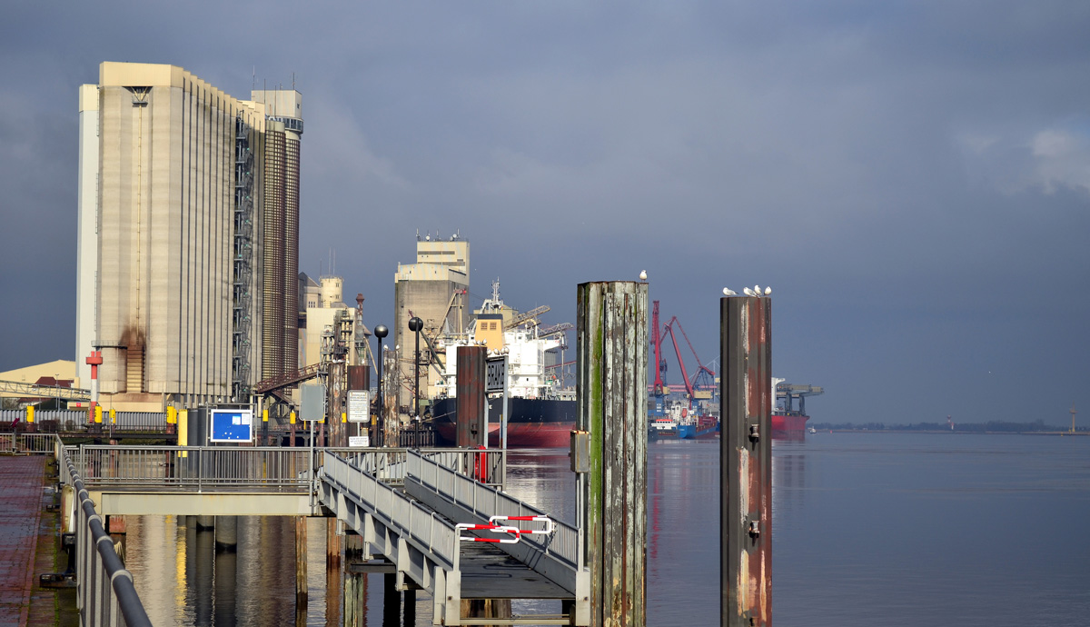 Braker Kaje und Hafen