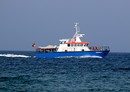 Polizeiboot auf der Ostsee