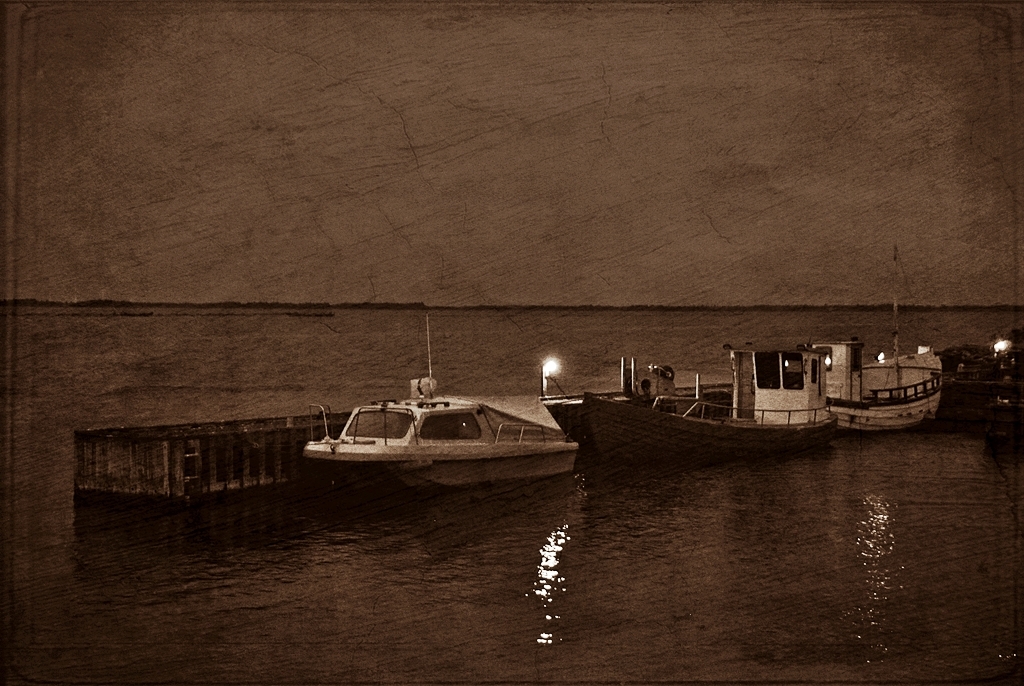 nachts am Fjord - II