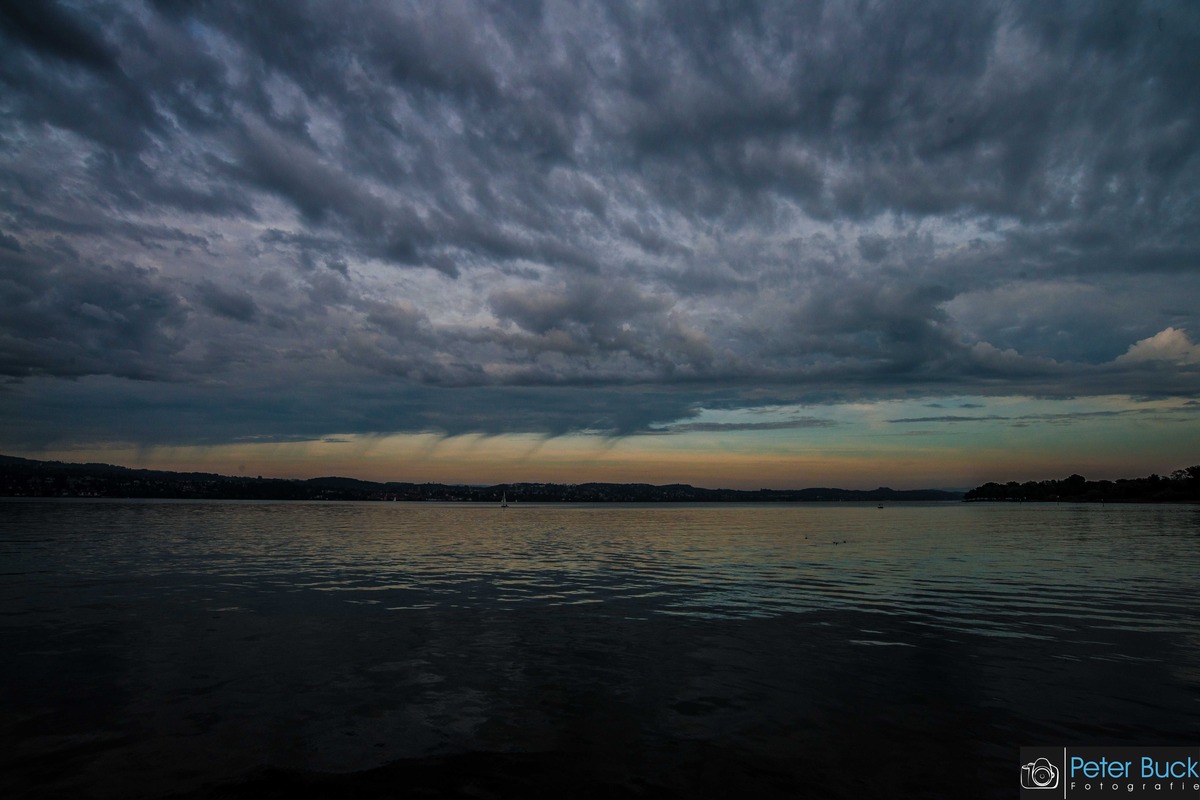 Bodensee (Überlinger See) am Abend