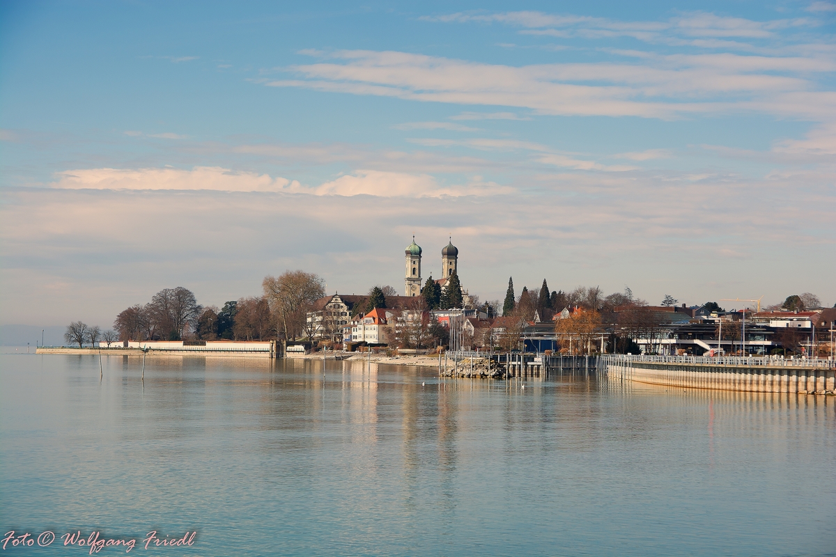 Friedrichshafen Blick auf die Schlosskirche