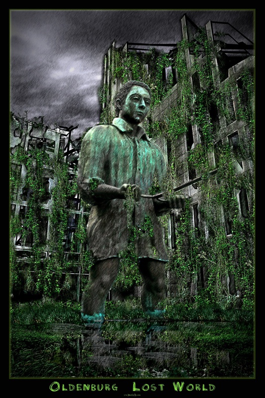 Oldenburg - Lost World - der Mann im Matsch 2 Sad rain