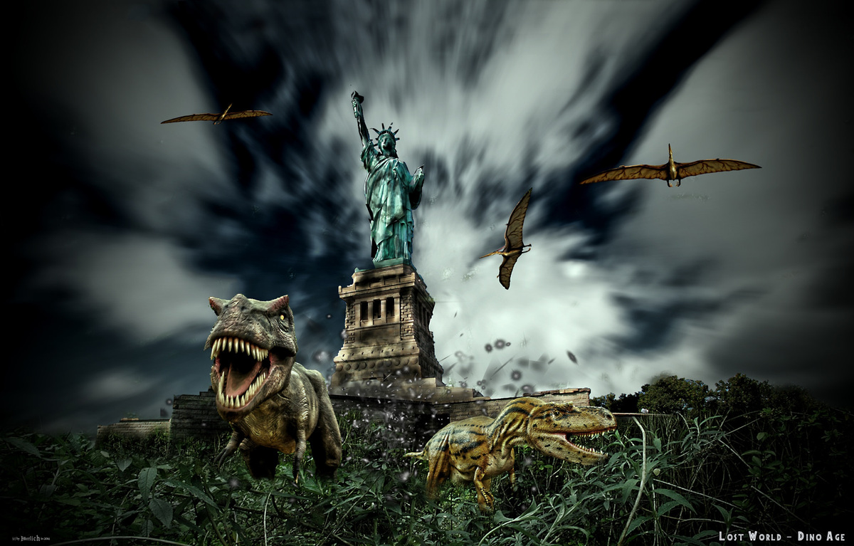 Lost World - the dino age - in Freiheit