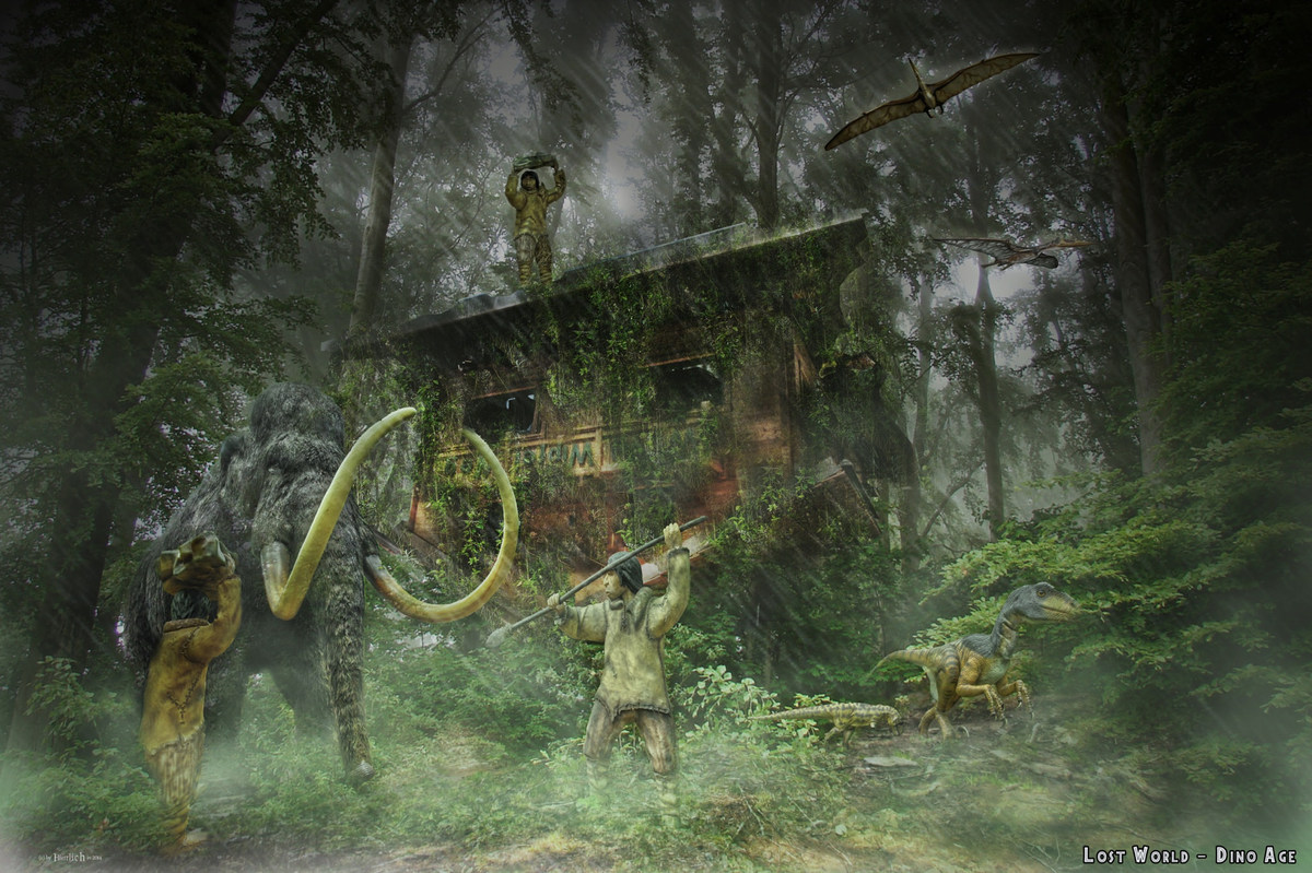 Lost World - the dino age - Mamutjagd