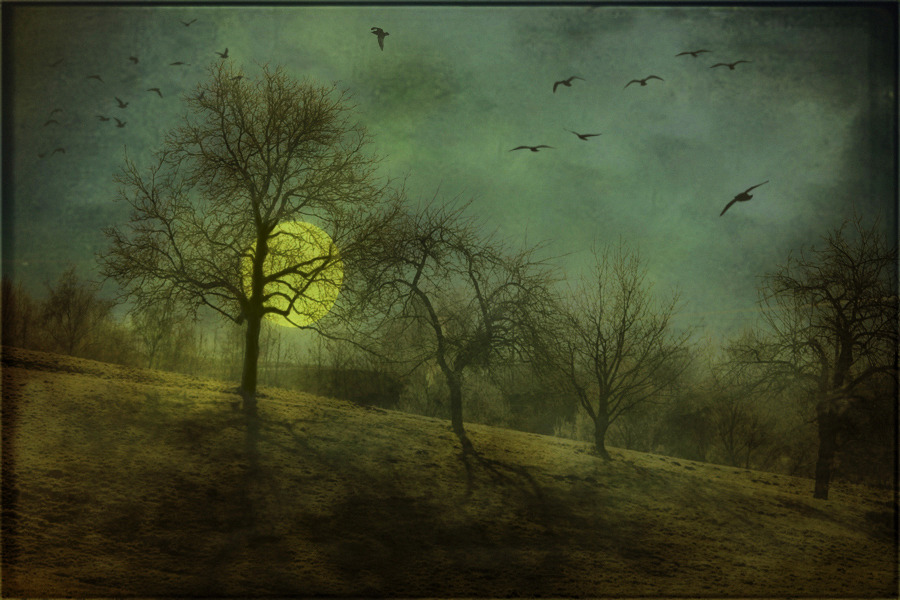 Nie wird der Mond müde