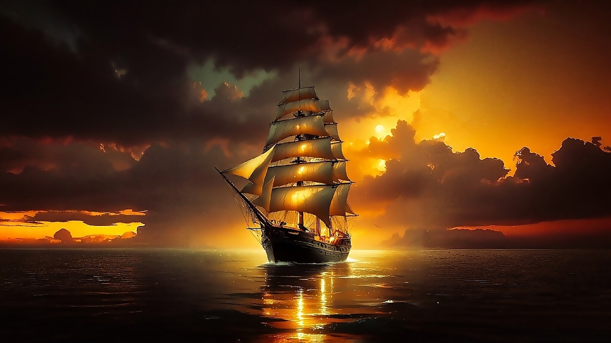 in the stil of the night