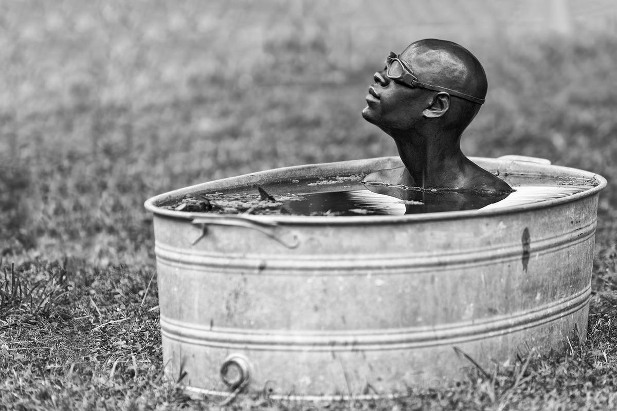 Taking a bath?