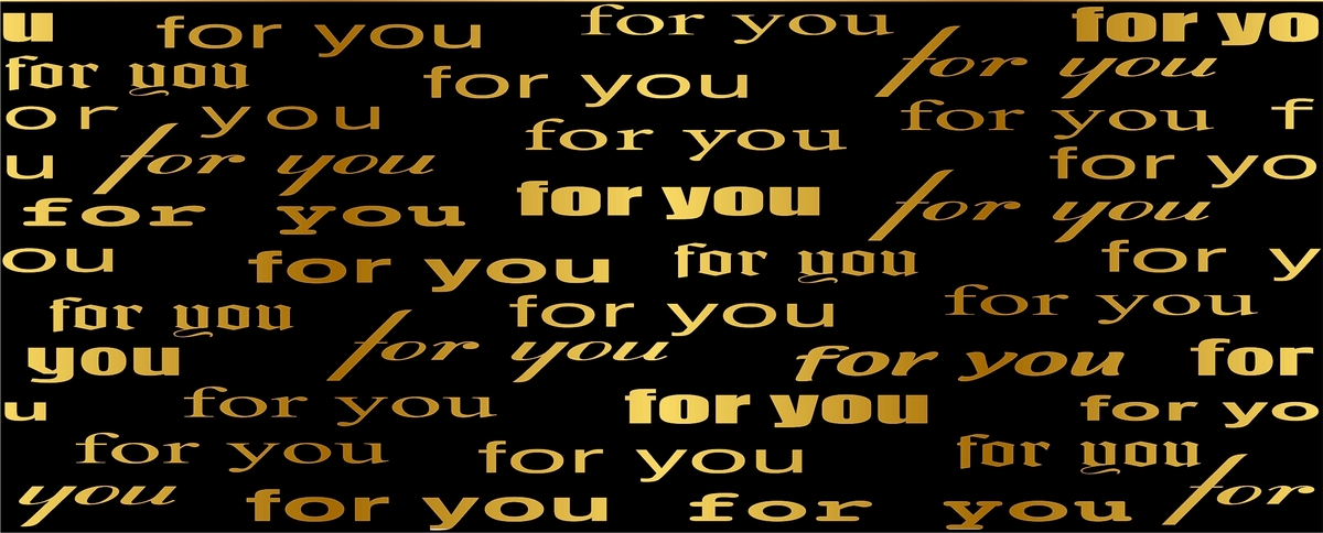 for you