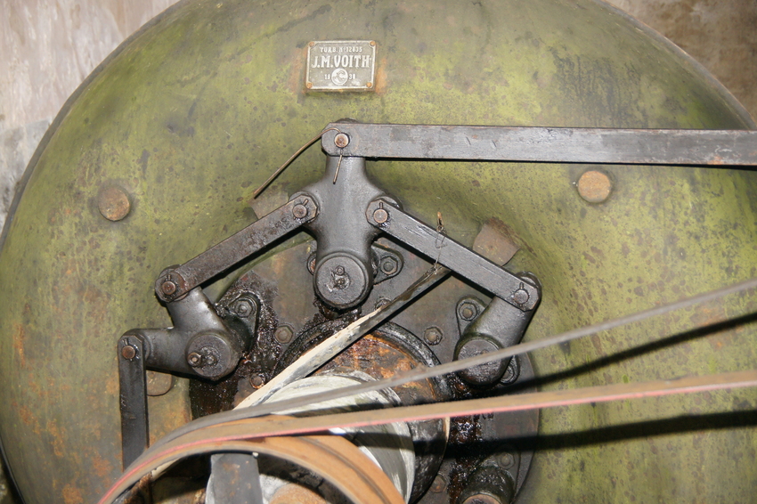 Turbine in Mülle