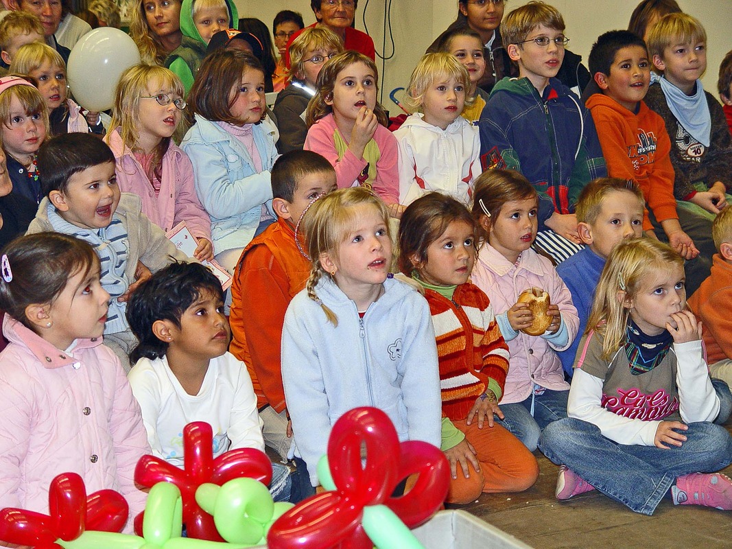 Kinderaugen- beim Zauberer