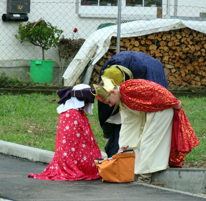 Mal nach den Gaben schauen