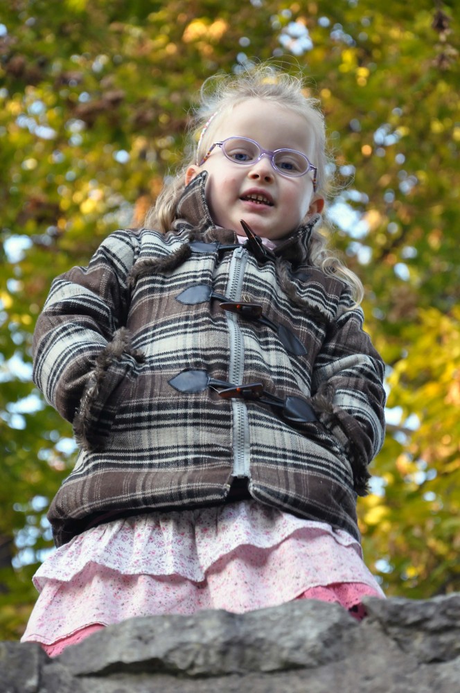 Pauline im Herbst
