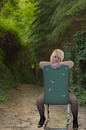Im Wald mit Model Marinka