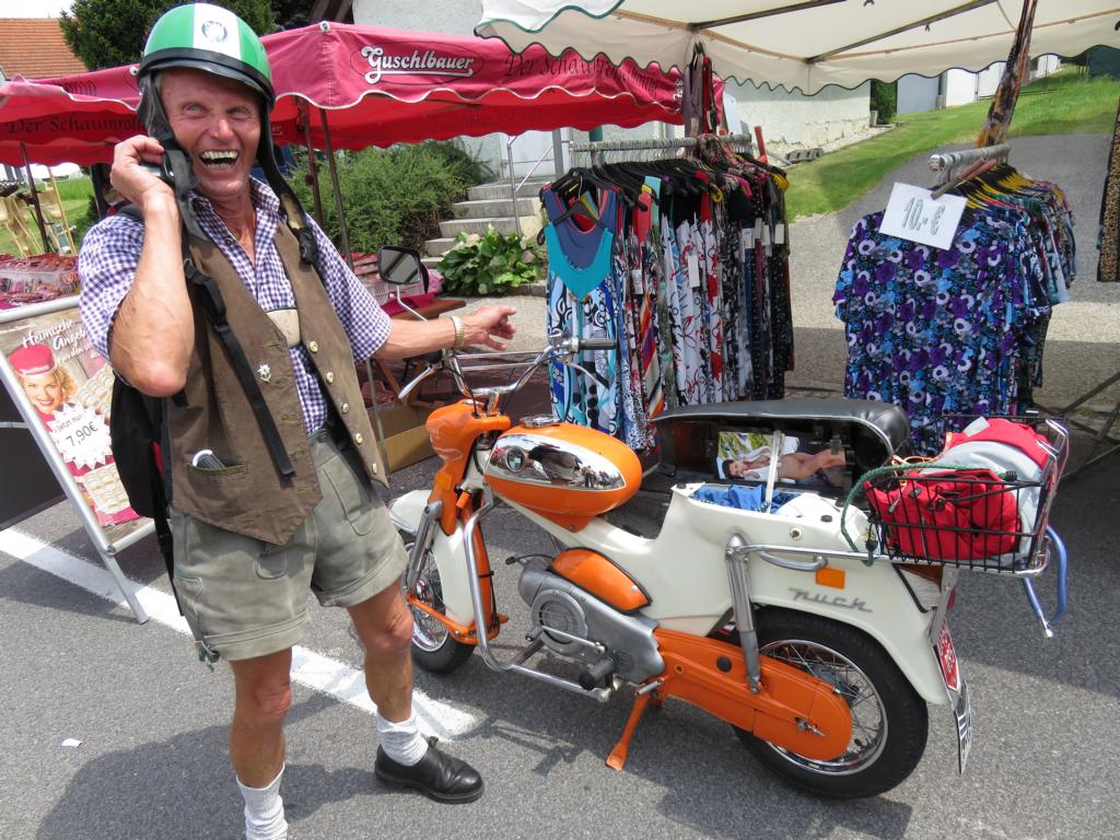 Oldtimertreffen in Pötting bei Grieskirchen am 12. Juli 2015