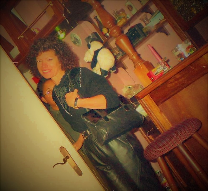 junge Frau vor langer, langer Zeit