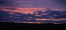 Abendhimmel über dem "Blauen Ländchen"