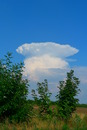 UFO oder??? nur Wolken!!!