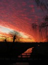 Himmel in Flammen