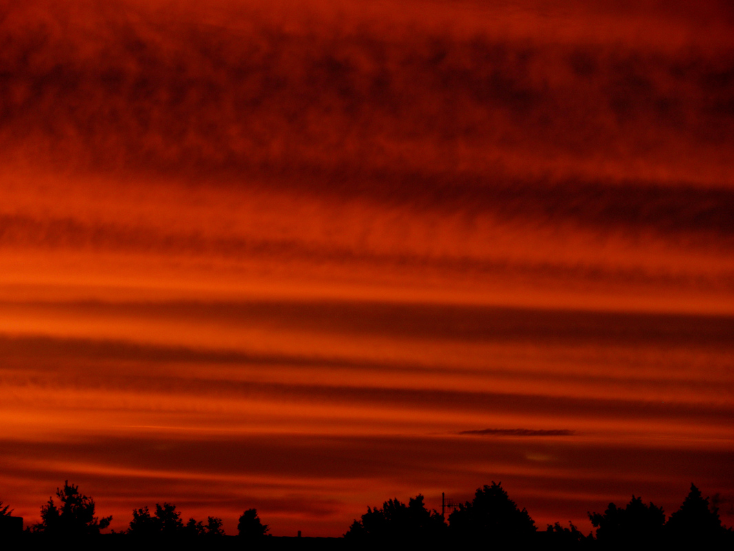 Roter Himmel