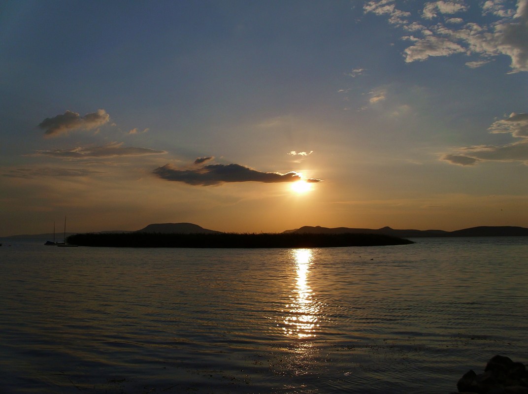 Sonnenuntergang am Balaton