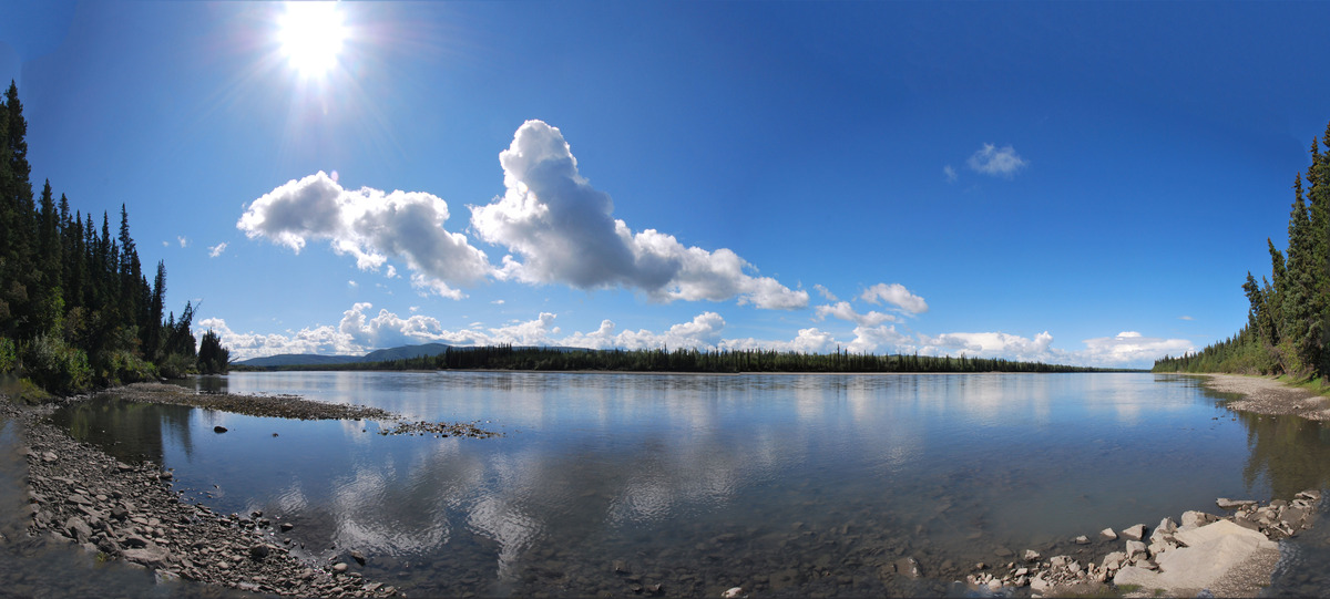 Yukon vor Dawson City