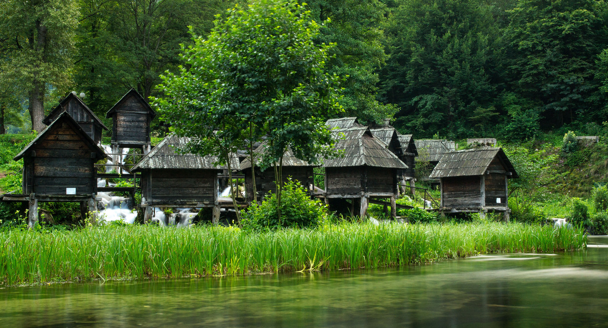Die alten Wassermühlen