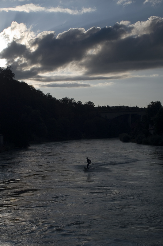 Aare Abendstimmung